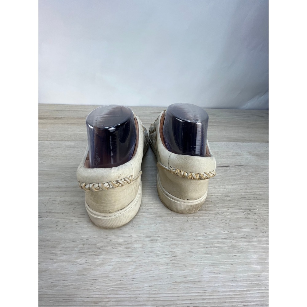 FRYE Women's Ivy Braided‎ Leather Slip On Sneakers Size 7 - Picture 8 of 10